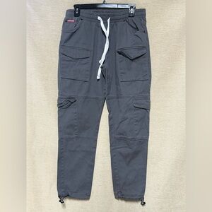 Echo Dark Gray Cargo Pants for Men 31x28 (small)